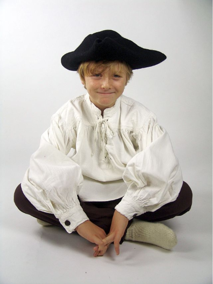 Mittelalterlicher Piratenhut für Kinder